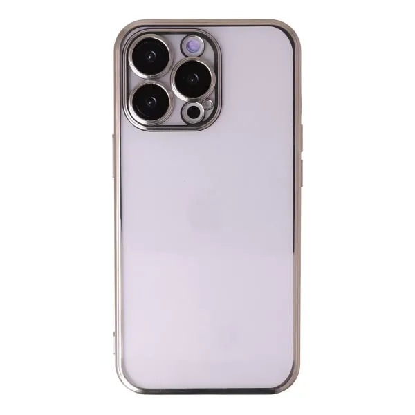 Apple İphone 13 Pro Kılıf Razer Lensli Silikon - Gold