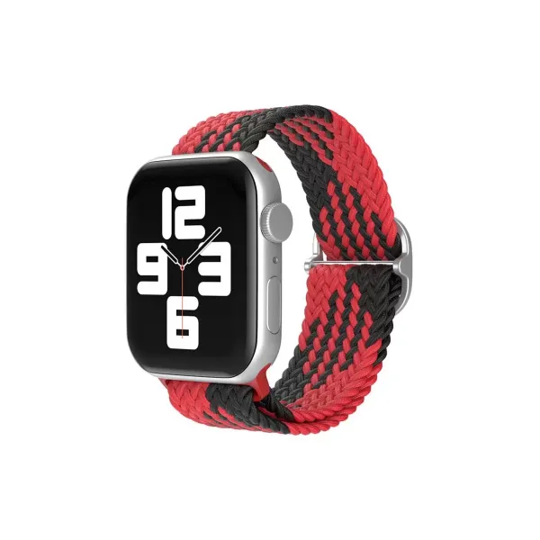 Apple Watch 38mm  Kordon - Kırmızı-siyah
