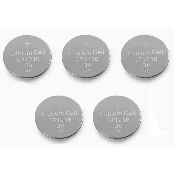 Yuma Cr1216 Süper Lityum 3v 5’li Kart Düğme Pil
