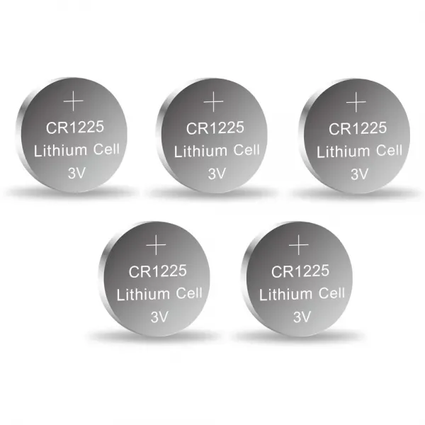 Yuma Cr1225 Süper Lityum 3v 5’li Kart Düğme Pil