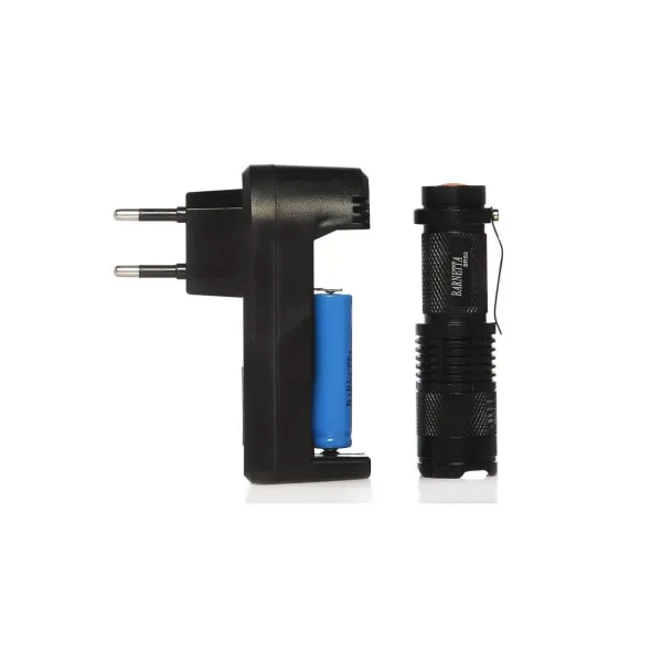 Brs2 Xpe Led Şarjlı Metal El Feneri