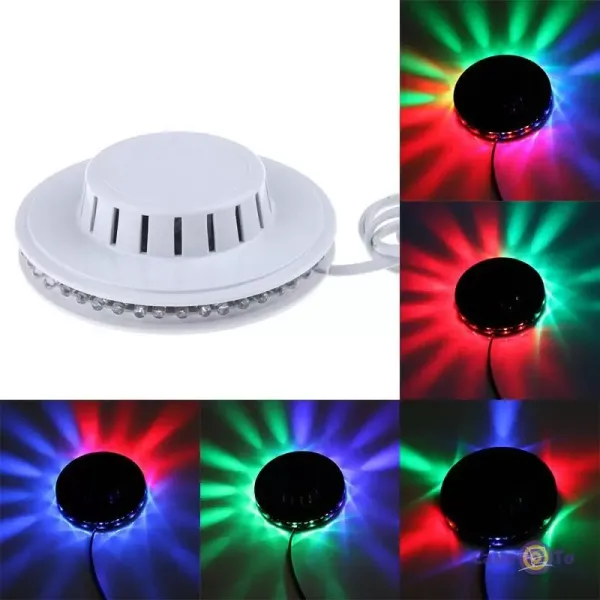 Fithome M29 48 Led Rgb Otomatik Renk Değiştiren Dönen Ayçiçeği Ufo Led