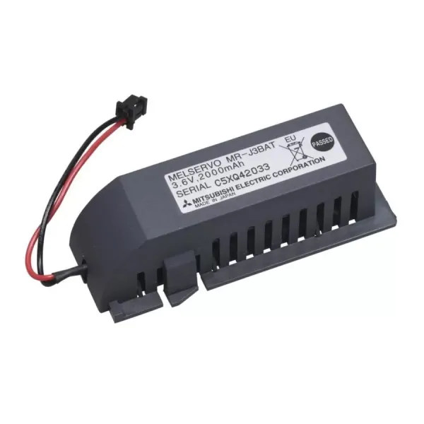 Mitsubishi Mr-j3bat 3.6v Lithium Pil Siyah Soketli Kasalı
