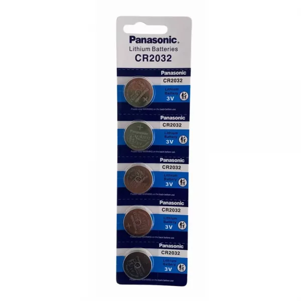 Panasonic Cr2032 3v Lityum Bios Baskül Terazi Pili 5’li Kartela 5 Adet