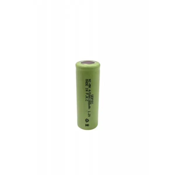 Sertec - 1.2v 1300 Mah - 4/5aa- Ni-mh Şarjlı Pil - (başsız / Flat Head)