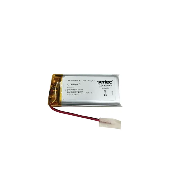Sertec 602040 3.7v 450 Mah Li-polymer Pil (devreli/1.5a)