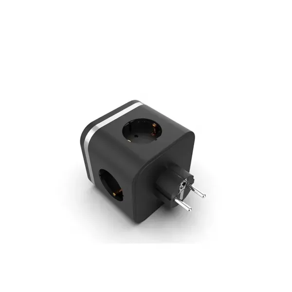Termal Akım Korumalı Isıya Dayanıklı 3’lü Duvar Tipi Priz 2x Usb 2x Typce 3680 W