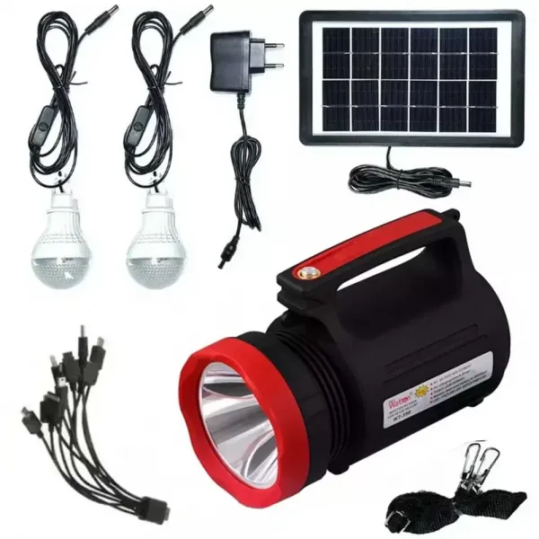 Solar Güneş Enerjili Fener Işıldak Led Ampül  Wt-315