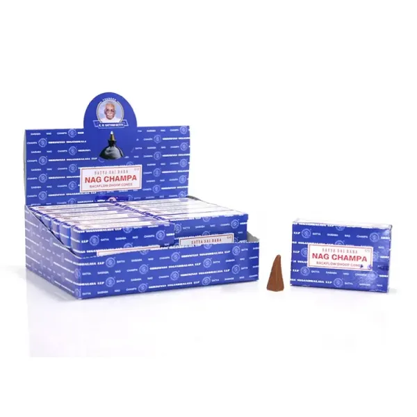 Satya Nagchampa Aromalı Geri Akış Tütsü Satya004