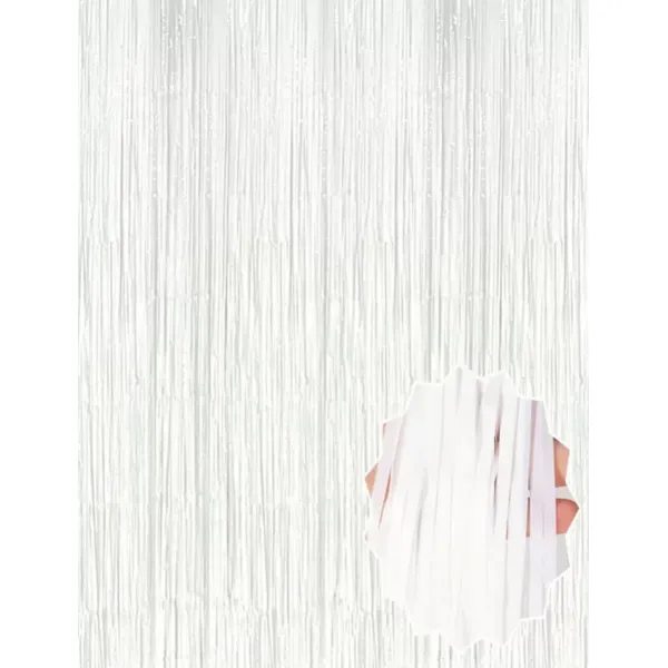 Soft Beyaz Renk Duvar Ve Kapı Perdesi İthal 100x200 Cm