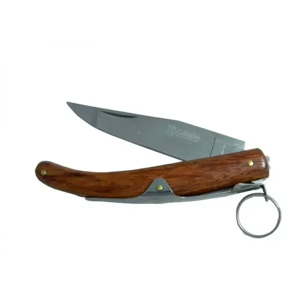 Okapi Gc2079a Kahverengi Cep Çakısı 20cm - Manuel, Ahşap Sap
