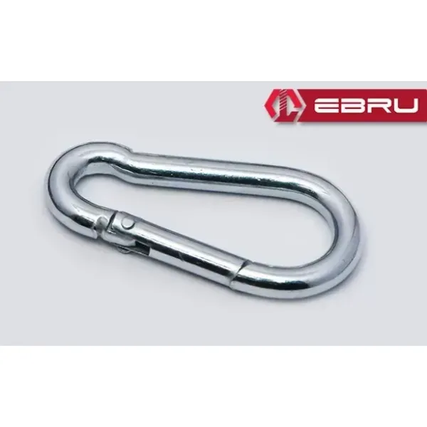 Yaylı Karabina, Çengel, Kanca 5mm - 50 Adet