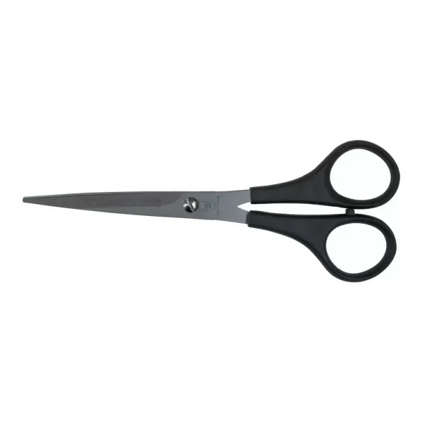 2215 M-528 Plastik Saplı Düz Makas No: 6 İnç / 15,24 Cm - Paslanmaz Çelik