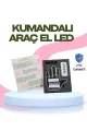 Yüksek Görünürlüklü Otomobil Işığı – 3 Modlu Led Arka Cam Aksesuarı, Pratik Ve Eğlenceli