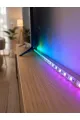 Uzaktan Kumandalı Rgb Şerit Led 5 Metre 12v 5050 Smd Çok Renkli Dekoratif Işık Seti