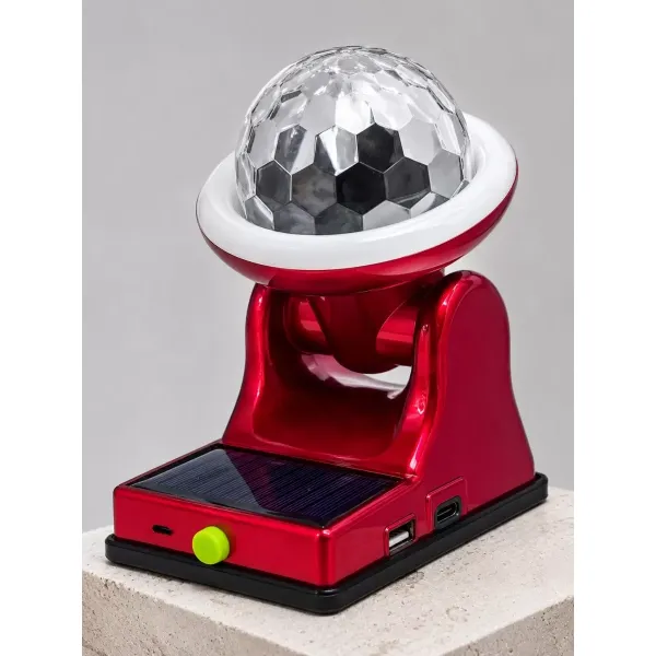 Taşınabilir Solar Led Parti Lambası Usb Şarjlı Renkli Dekoratif Aydınlatma