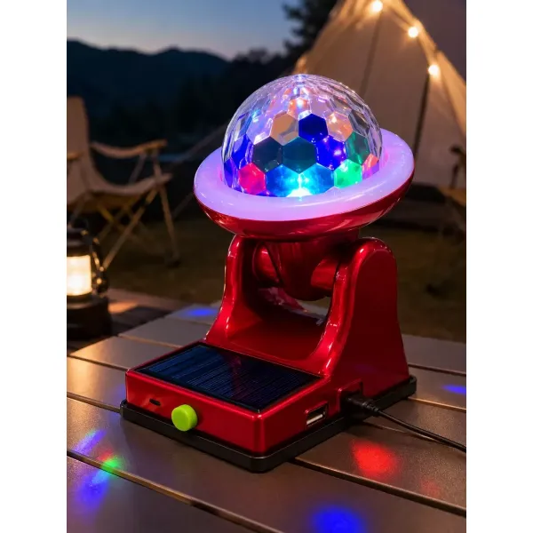 Taşınabilir Solar Led Parti Lambası Usb Şarjlı Renkli Dekoratif Aydınlatma
