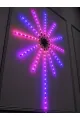 Telefon Kontrollü Rgb Fireworks Led Işık Çok Renkli Dekoratif Duvar Lambası