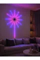 Dekoratif Rgb Fireworks Led Duvar Işığı Çok Renkli Telefon Kontrollü Led Aydınlatma