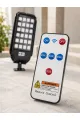 Solar Led Bahçe Lambası Hareket Sensörlü Uzaktan Kumandalı Dış Mekan Aydınlatma
