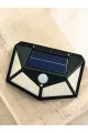 Solar Led Bahçe Aydınlatma Lambası 3 Işık Modlu Sensörlü Duvar Tipi Dış Mekan
