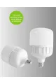 Şarjlı Led Torch Ampul 30 Watt Beyaz Işık Enerji Tasarruflu