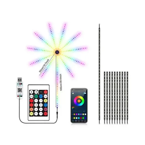 Uygulama Destekli Rgb Led  Duvar Aydınlatması Yeni Nesil
