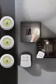Spot Lamba Led Işık 3'lü Uzaktan Kumandalı Pilli Yapışkanlı Kablosuz Yeni Nesil