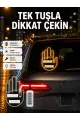 Suya Dayanıklı Led El Park Uyarı Cihazı Uzaktan Kumandalı 2025