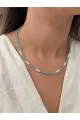 Yıldız Boncuk Kolye - Mavi