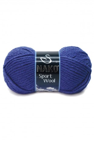 Sport Wool Atkı Bere Ceket Yelek Örgü İpi Yünü No: 10472 Saks