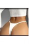 Kadın Fantezi İç Giyim Tanga Külot Perfect Fall D228 Beyaz