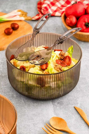 Salata Kasesi Mika Yuvarlak Salata Kasesi 23 Cm Royaleks-BK23