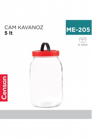 5 Lt. Cam Kavanoz Royaleks-13652